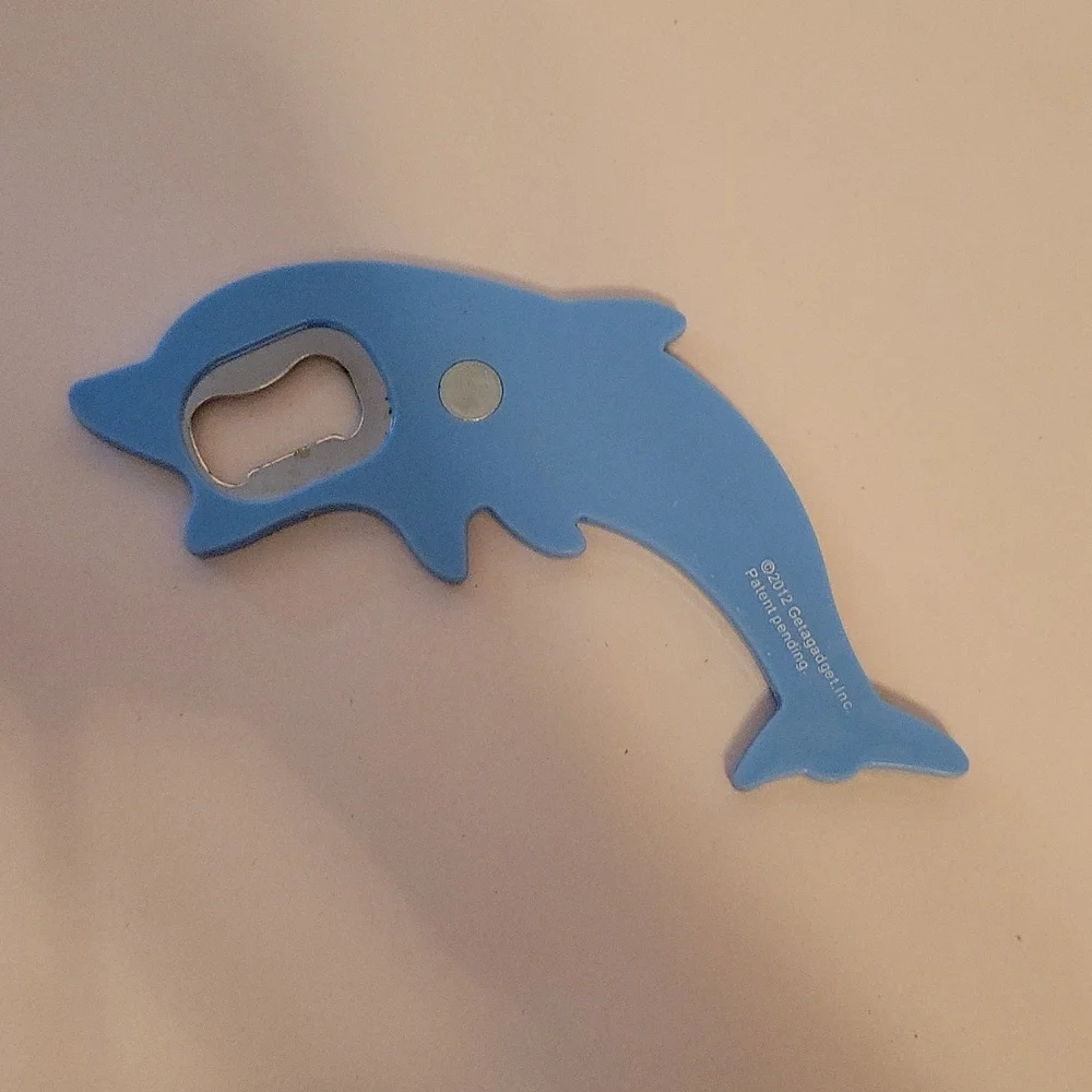 New Smyrna Beach Dolphin Magnetic Bottle Opener